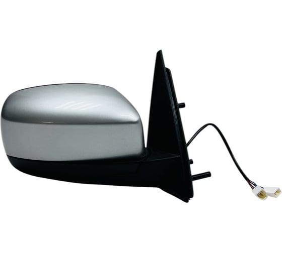 Изображение товара Боковое зеркало на Шевроле ООО "ПРОГРЕССТЛТ" 2123 правое цвет Снежная королева 690 нового образца с электроприводом и обогревом ЗП2123БЕРТОНЕСНК