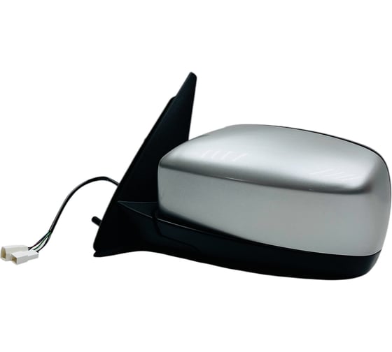 Изображение товара Боковое зеркало на Шевроле ООО "ПРОГРЕССТЛТ" 2123 левое цвет Снежная королева 690 нового образца с электроприводом и обогревом ЗЛ2123БЕРТОНЕСНК