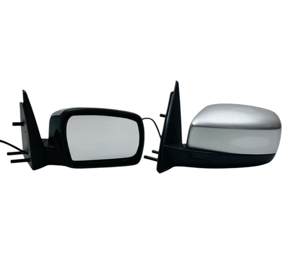 Изображение товара Боковые зеркала комплект (правое+левое) для Шевроле ООО "ПРОГРЕССТЛТ" 2123 цвет Снежная королева 690 нового образца с электроприводом и обогревом КЗ2123БЕРТОНЕСНК