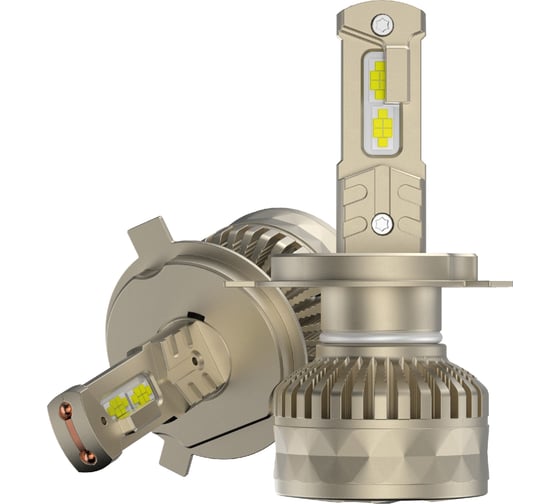 Изображение товара Светодиодная лампа головного света Nord-Yada Н4/Н19 9-32V 75W 7500Lm 6500K TM Nord Yada 909845