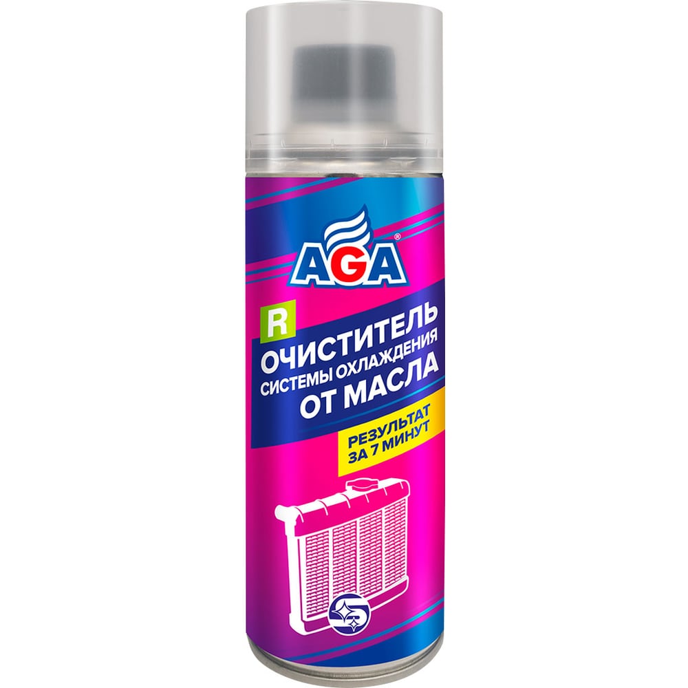 Изображение товара Очиститель системы охлаждения от масла AGA R4 AGA704R 0.335 л