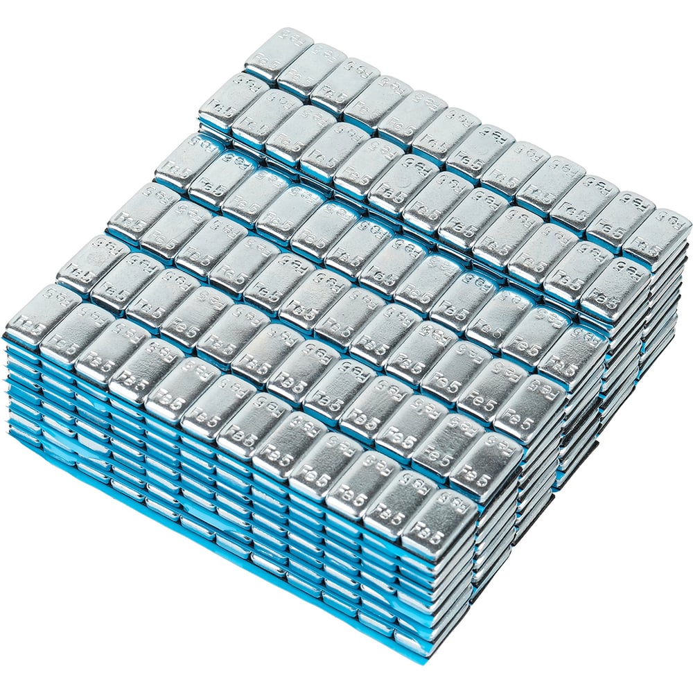 Изображение товара Грузики самоклеящиеся NORDBERG для литых дисков 50 лент W5FR3