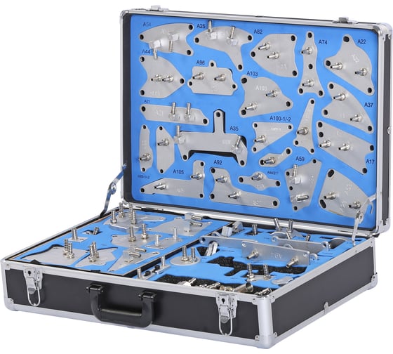 Изображение товара Комплект переходников в кейсе NORDBERG для замены масла в АКПП CM105K