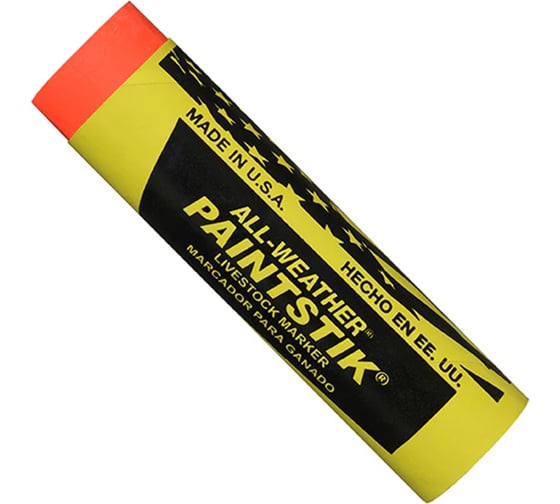 Изображение товара Мелок для временной разметки Markal All-Weather флуоресцентный оранжевый 61028