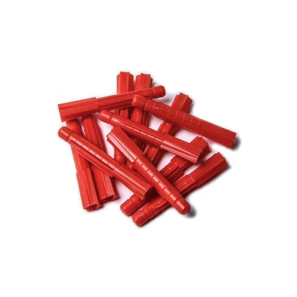 Изображение товара Дюбель универсальный KraftMan 6х51 RD Крафтман, красный, 500 шт 0704009_500