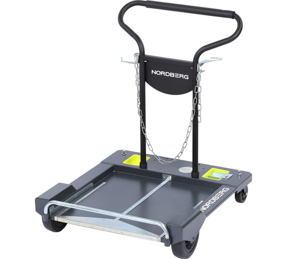 Изображение товара Тележка для транспортировки бочек NORDBERG до 200 л N31T05