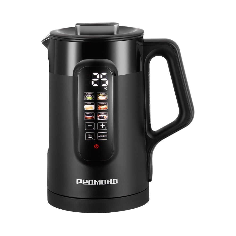 Изображение товара Электрический чайник РЕДМОНД KG225 черный, 1.5 л с регулировкой температуры