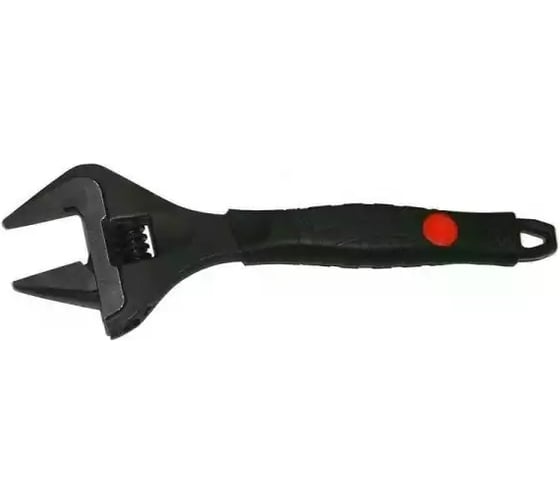 Изображение товара Ключ разводной ООО ПКФ Сварком 250 мм, двухкомпонентная рукоятка, тонкие губки, СанТех s055739