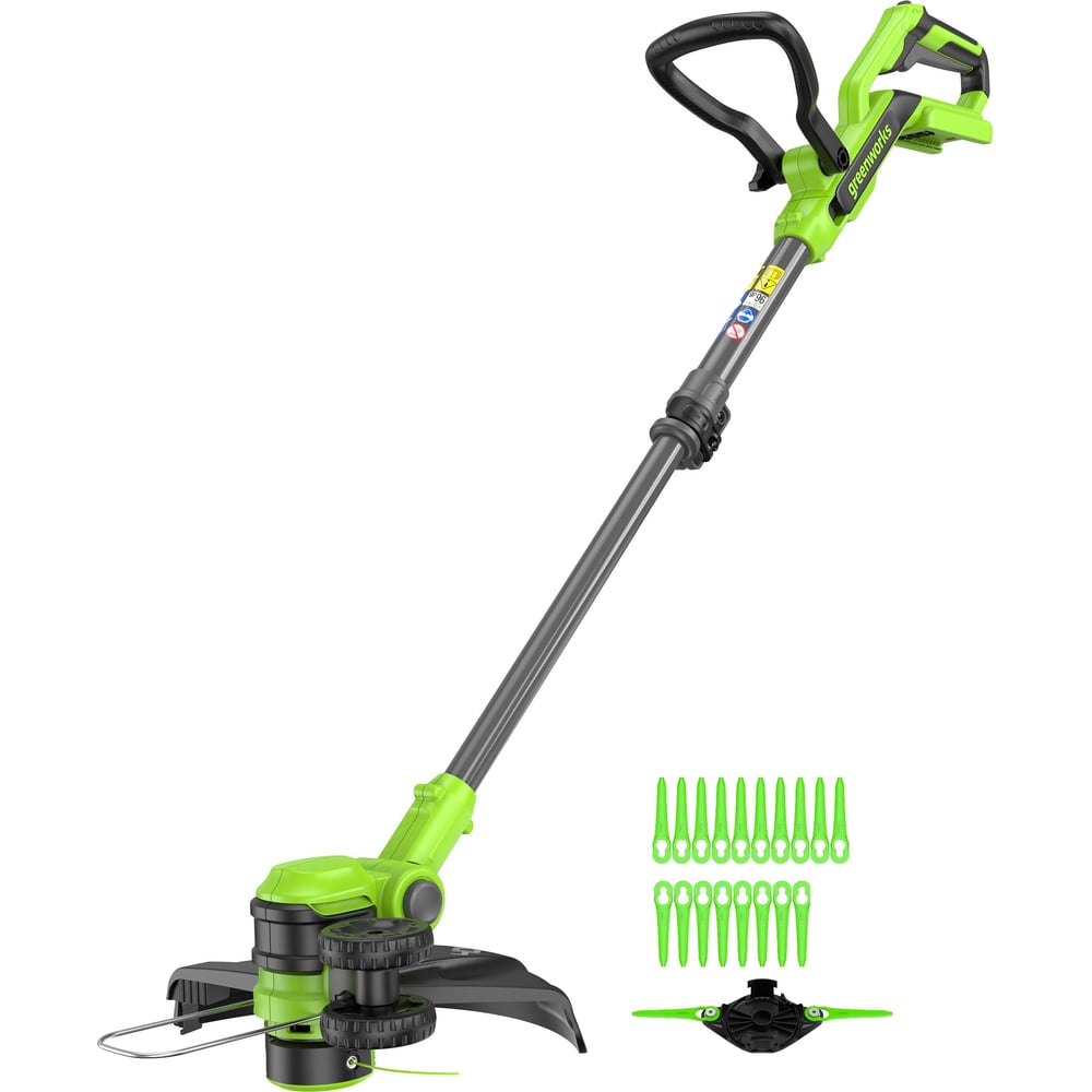Изображение товара Триммер аккумуляторный Greenworks 40V с АКБ 2 Ач и ЗУ