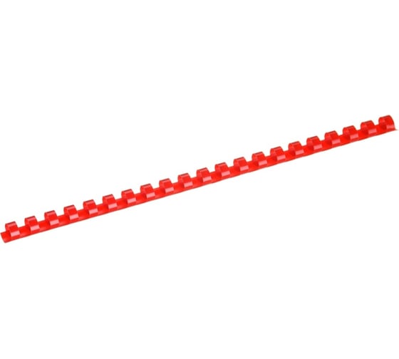 Изображение товара Пластиковые пружины OfficeSpace D=12 мм, красный, 100 шт. PC8839