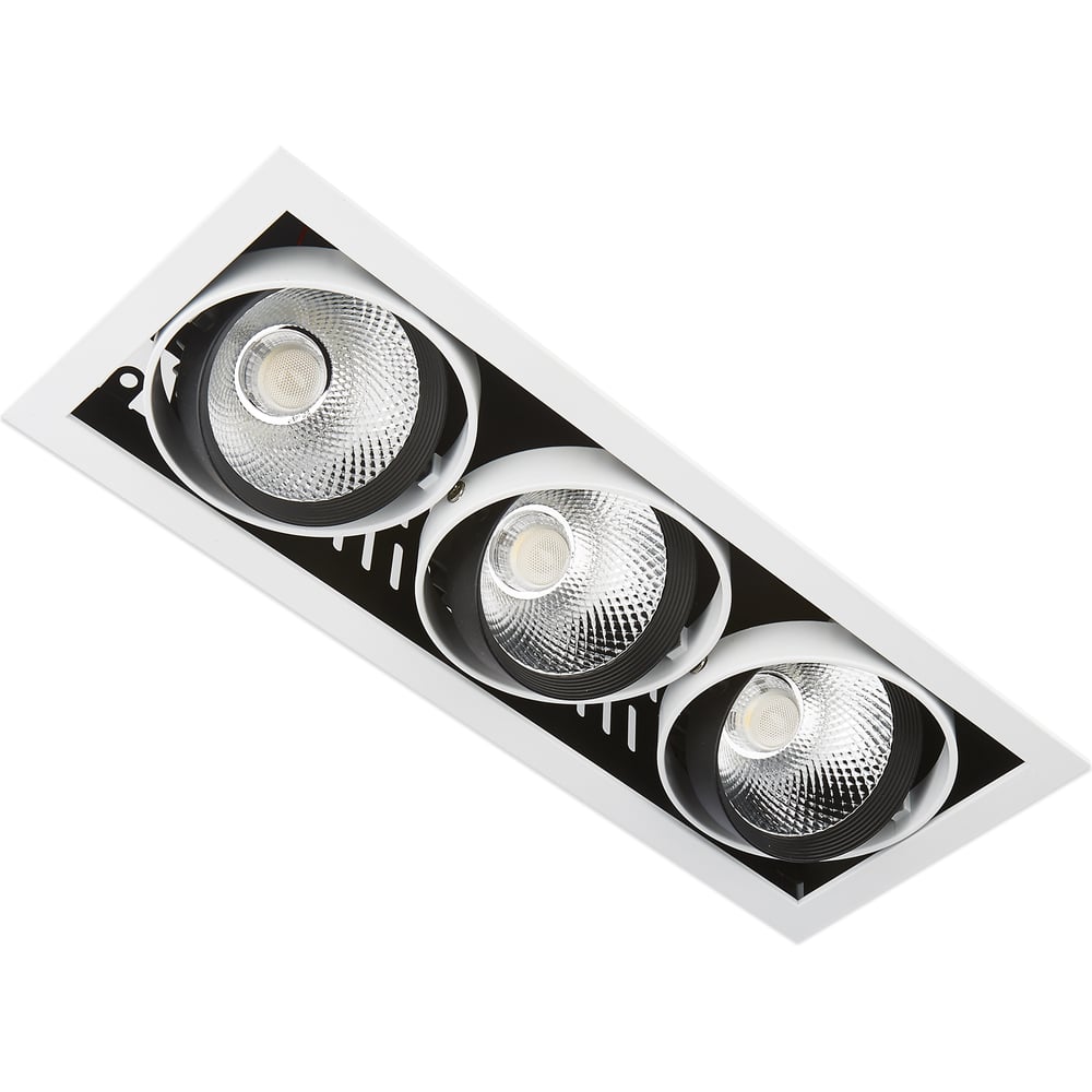 Изображение товара Точечный встраиваемый светильник Ambrella Light TECHNO SPOT T813 BK/CH