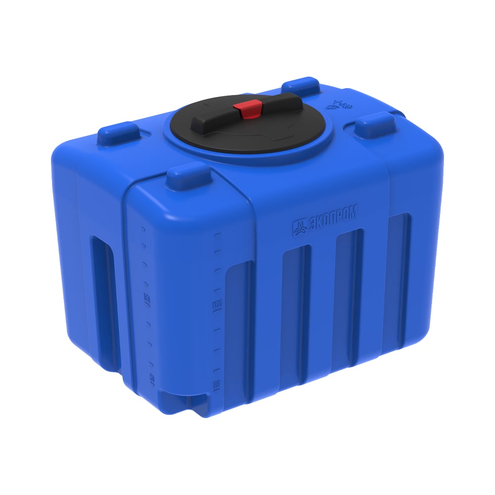 Изображение товара Емкость Экопром XS 200 синяя пищевой полиэтилен герметичная 200л