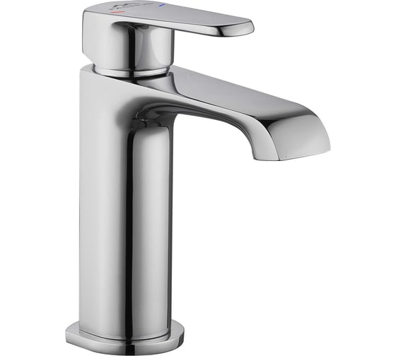 Изображение товара Смеситель для умывальника FASHUN A1091 H=146 мм, сатин латунь, картридж D=35 мм, излив H=96 мм, крепёж: гайка УТ-00003280