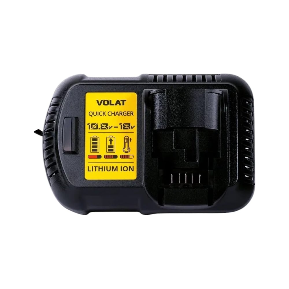 Изображение товара Зарядное устройство VOLAT для Li-ion аккумуляторов 10.8-18.0V 3.0A