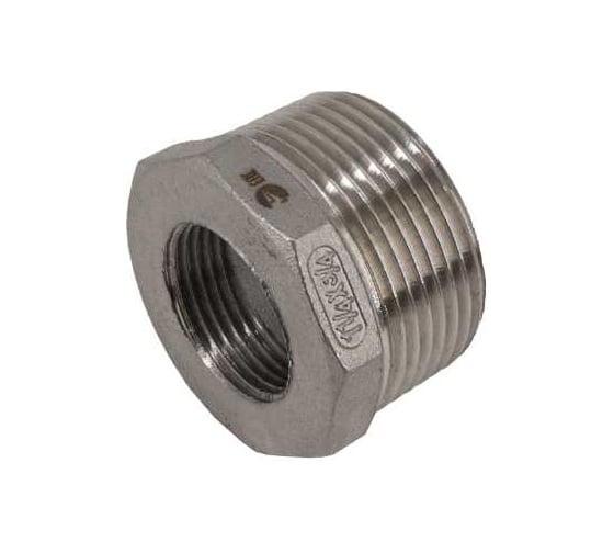 Изображение товара Футорка NEWKEY нержавеющая, AISI304 DN32 x DN20 (1_1/4 x 3/4), (CF8), PN16 набор 2 шт NAB2-NK-FHB32x20/4