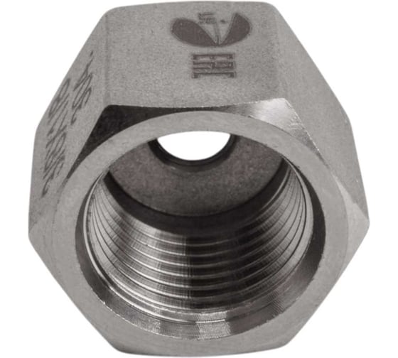 Изображение товара Футорка обратная NEWKEY нержавеющая, AISI304 DN10 x DN 6 (3/8 x 1/8), (CF8), PN16, набор 2 шт NAB2-NK-FHBN10x6/4