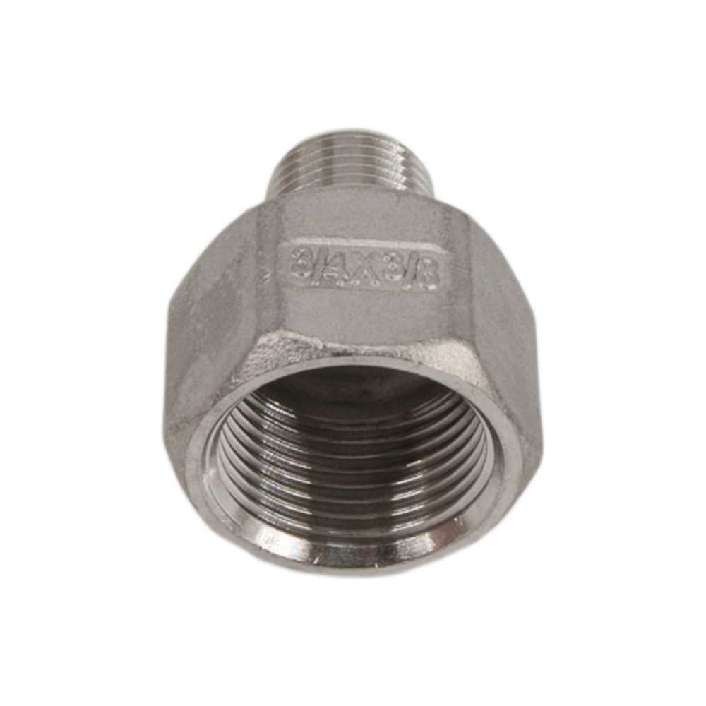 Изображение товара Футорка нержавеющая NEWKEY DN20 x DN10 (3/4 x 3/8), надежное соединение Изображение товара Футорка нержавеющая NEWKEY DN20 x DN10 (3/4 x 3/8), надежное соединение