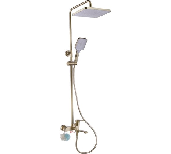 Изображение товара Стойка душевая FASHUN излив поворотный, латунь A2492-21