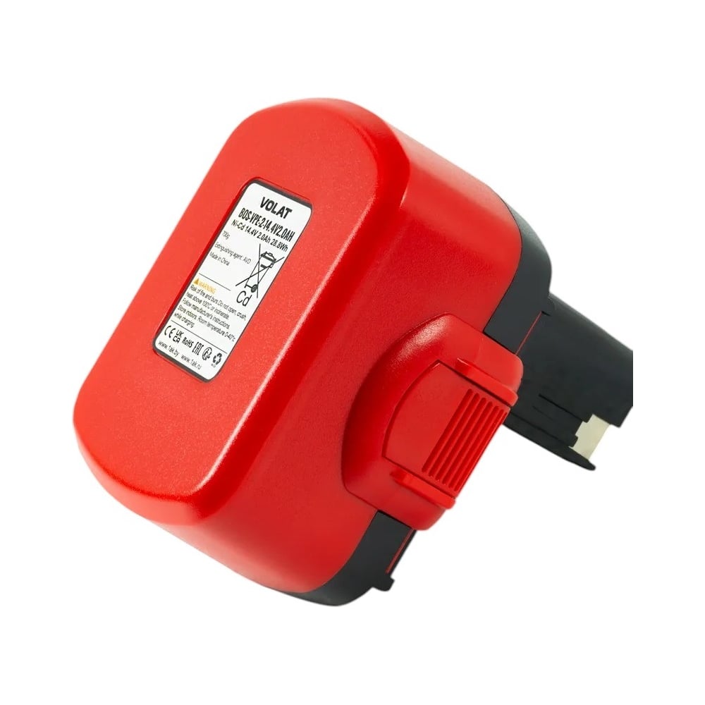 Изображение товара Аккумуляторная батарея VOLAT 14.4V 2.0AH Ni-Cd для Bosch VT-BOS-VPE-2