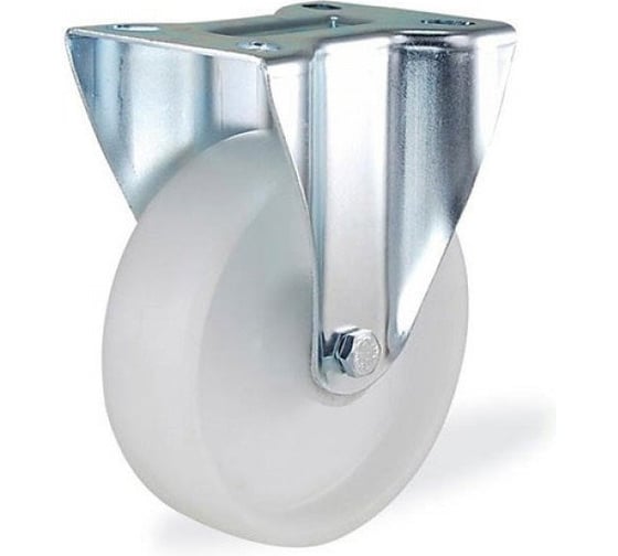 Изображение товара Неповоротная колесная опора KAMA 125 мм, 3307-MMS-12 3307-MMS-125