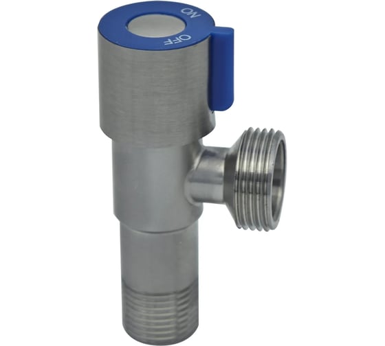 Изображение товара Вентиль угловой запорный FASHUN A54897C-1 для подключения сантехнических приборов, для холод./горяч.воды сатин сталь SUS304 УТ-00002023