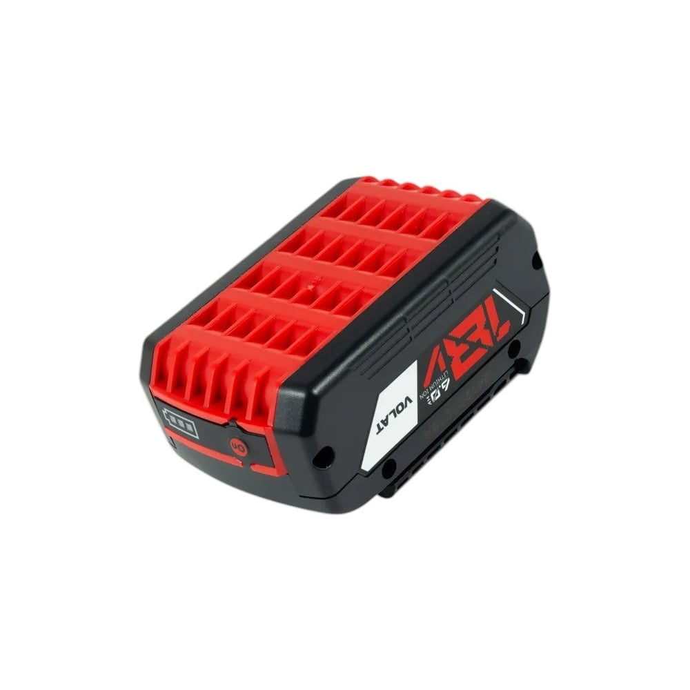 Изображение товара Аккумуляторная батарея VOLAT 18.0V 6.0AH, Li-ion, BOS-GBA180 VT-BOS-GBA180-18.0V6.0AH