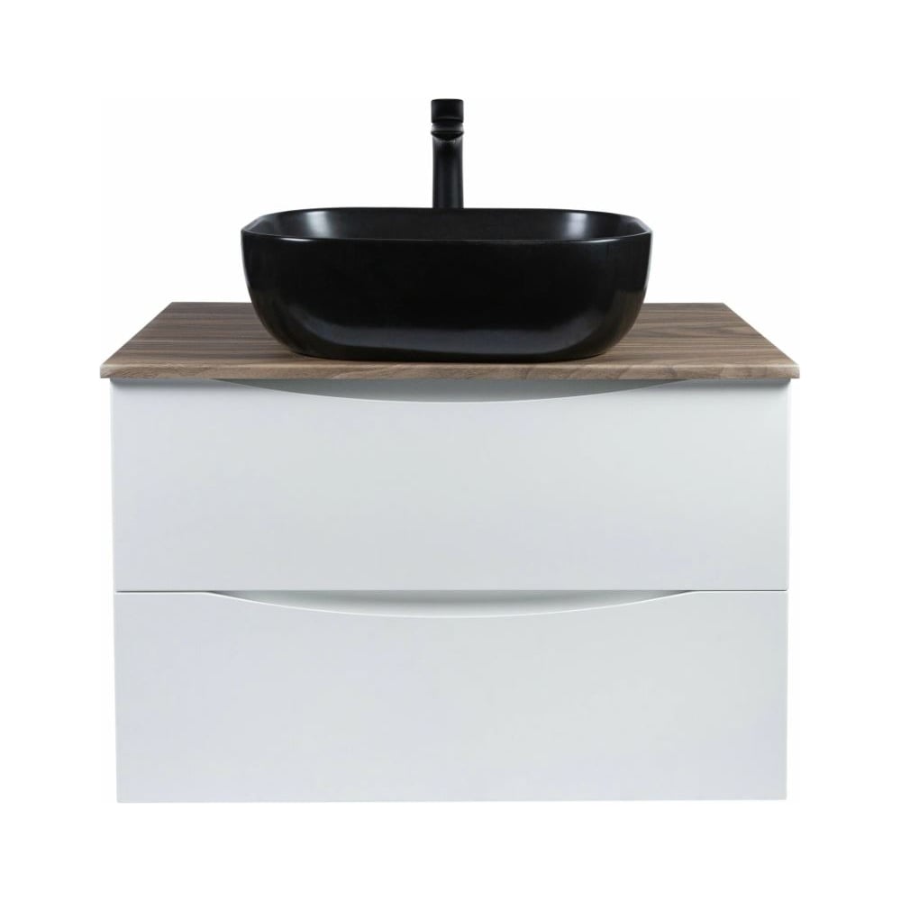 Изображение товара Подвесная тумба с раковиной BOND Cube T09805-S61508, современная мебель для ванной