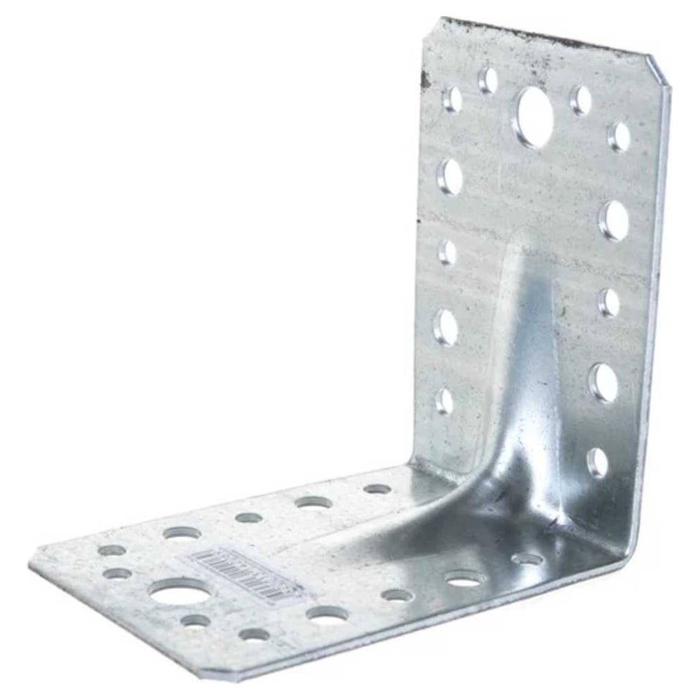 Изображение товара Крепежный уголок BlackWeld 90х90х65мм, оцинкованный, усиленный, 50шт 145380