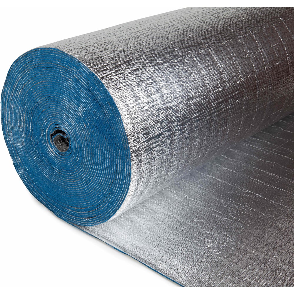 Изображение товара Двусторонняя изоляция фольга ВПЭ 10мм 15м2 теплоизоляционный материал