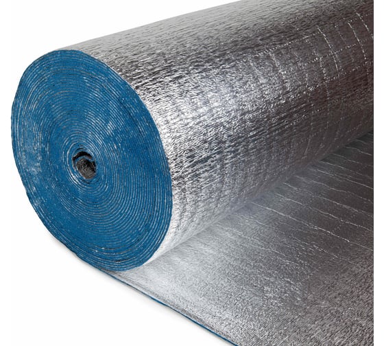 Изображение товара Двусторонняя изоляция с фольгой ВПЭ 10мм, 15м2 13082026