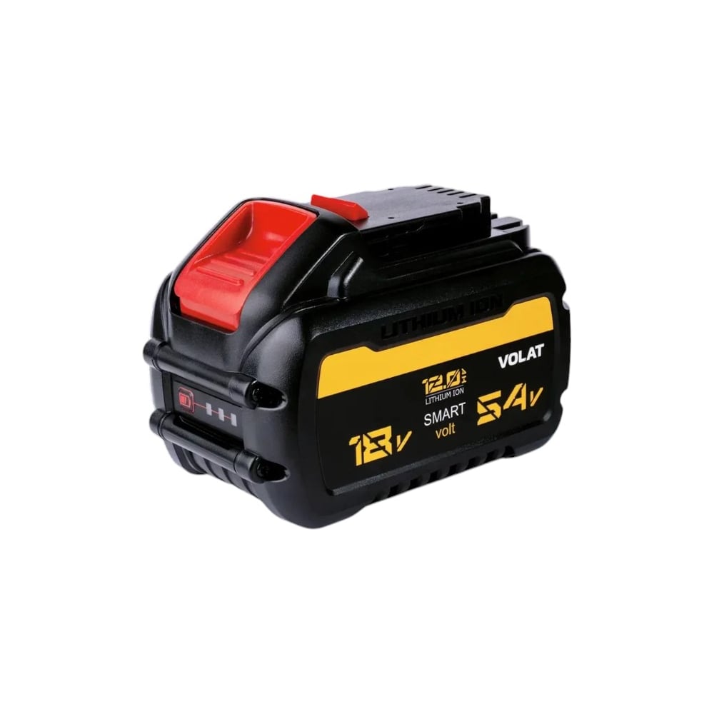Изображение товара Аккумуляторная батарея VOLAT 18.0V/54.0V 12.0Ah, Li-ion, DEW-DCB606 VT-DCB606-18.0V/54.0V 12
