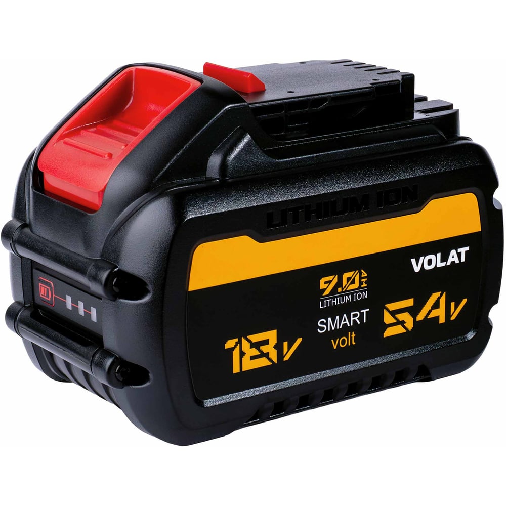 Изображение товара Аккумулятор VOLAT 18.0V/54.0V 9.0Ah для Dewalt DCB серия светлая надежная