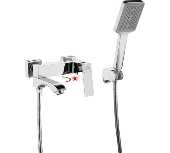 Изображение товара Смеситель ванно-душевой FASHUN излив поворотный, латунь A3290