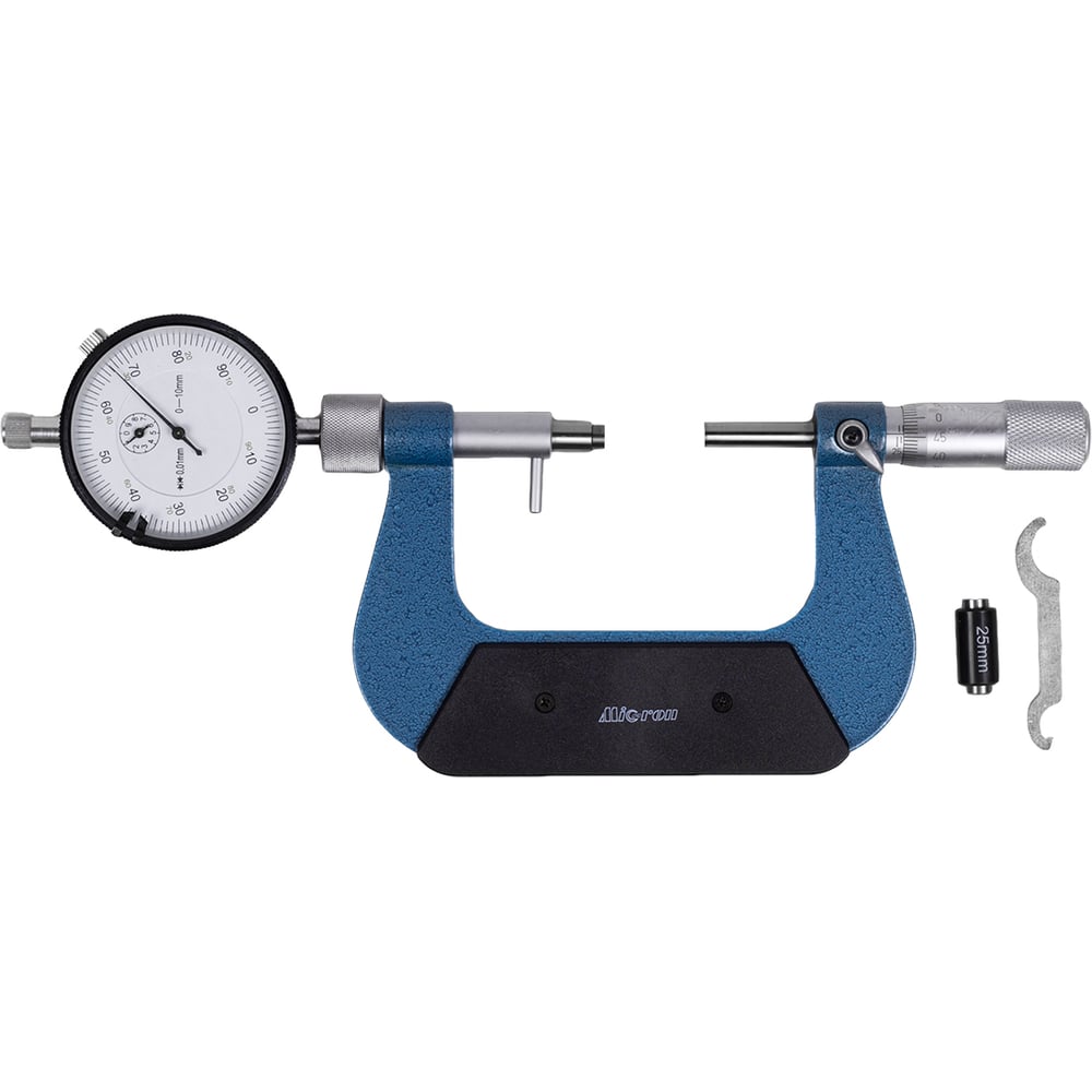 Изображение товара Микрометр рычажный Micron МРИ-50 с калибровкой 0,01 мм