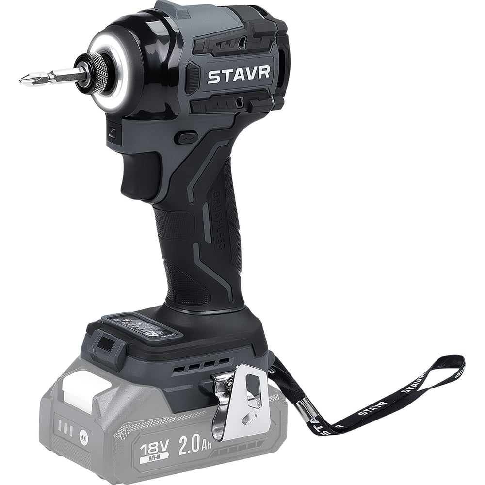 Изображение товара Ударный шуруповерт Ставр 18V SID 18BL-200V без АКБ и ЗУ