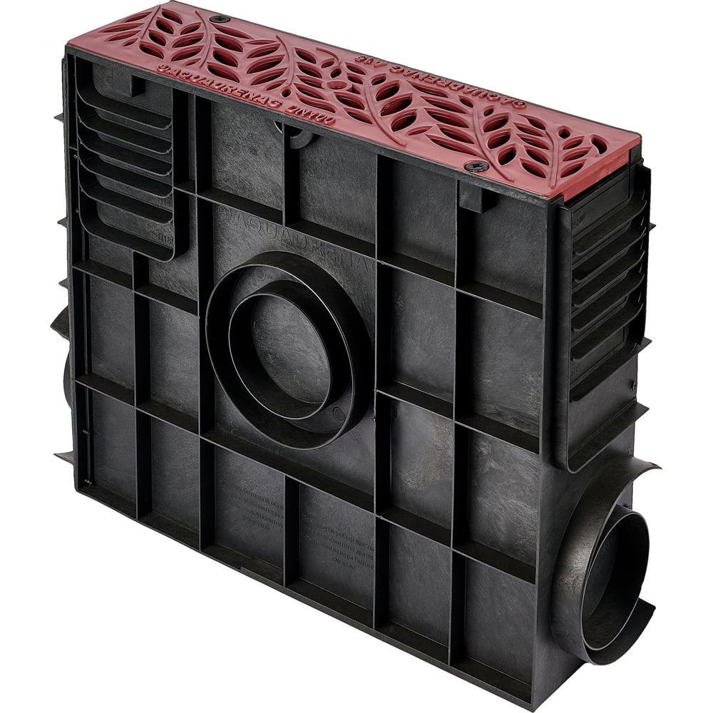 Изображение товара Пескоуловитель пластиковый AQD DN100 с решеткой RAIN FOREST коричневый