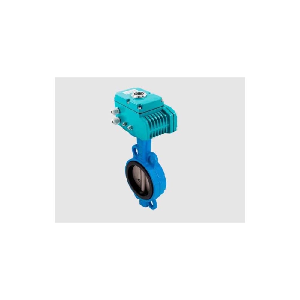 Затвор дисковый NEWKEY межфланцевый чугунный, DN200, с электроприводом AC 380V (С-20) NK-DZi200*NK-PEAHH200