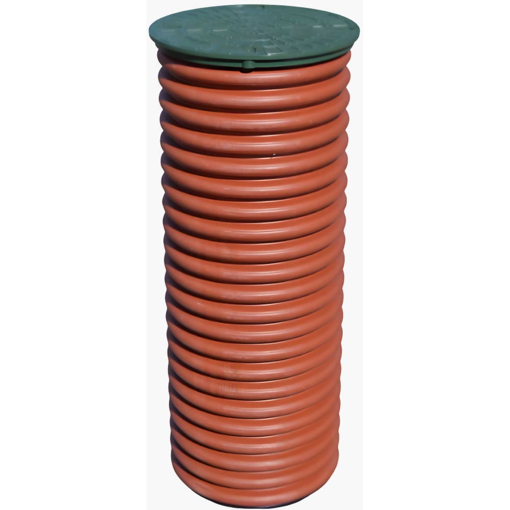 Изображение товара Дренажный смотровой колодец Агросток 64176 368х368х2000 мм из ПНД