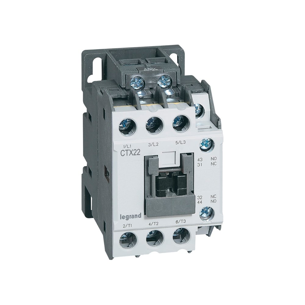 Изображение товара Контактор Legrand CTX³ 22 3P 12A 1но1нз =24В 416091