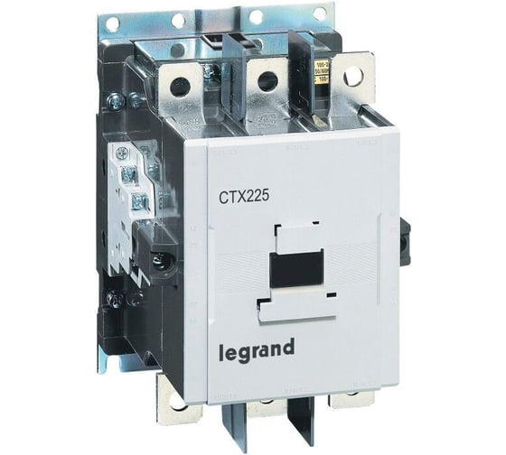 Изображение товара Контактор Legrand CTX³ 225 3P 185A (AC-3) 2но2нз 24В ~/= 416280