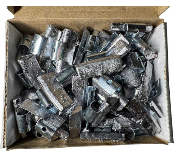 Изображение товара Набор грузов Great Wolf 25гр, для литых дисков, 100шт GW-AL025