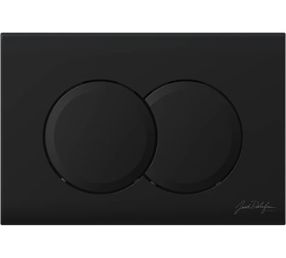 Изображение товара Панель смыва JACOB DELAFON E36496-BL (020D) Черная (клавиши круглые) 00000141709