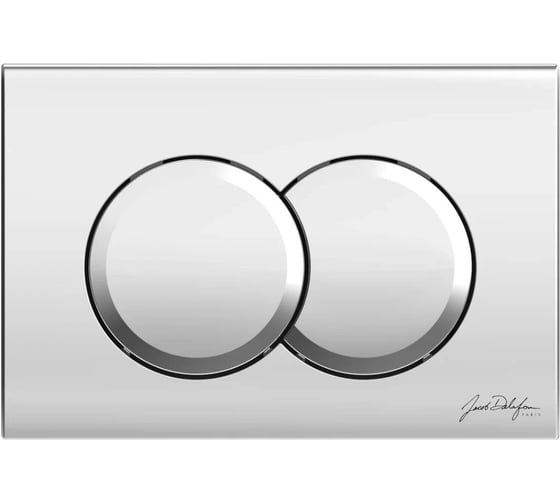 Изображение товара Панель смыва JACOB DELAFON E36496-CP (020B) Хром глянец (клавиши круглые) 00000141708