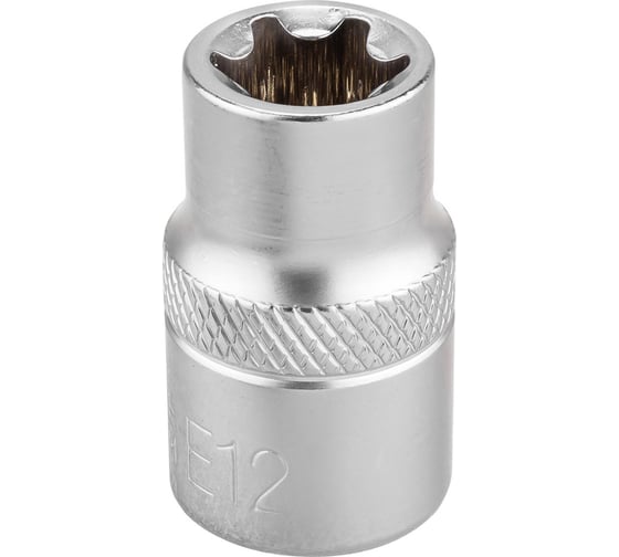 Изображение товара Головка Е-профиль Rockforce E12 3/8 (к-т 10шт) RF LIGHT-53612/к-т 10шт/(63137)