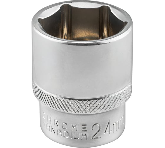 Изображение товара Головка 6-гранная Rockforce 24мм, 1/2 (к-т 5шт) RF LIGHT-54524/к-т 5шт/(63116)