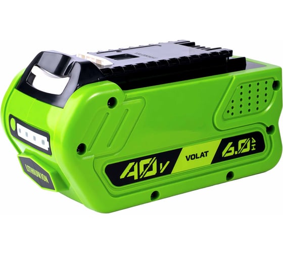 Изображение товара Аккумуляторная батарея VOLAT 40.0V 6.0AH (Li-ion) VT-GRE-40-6