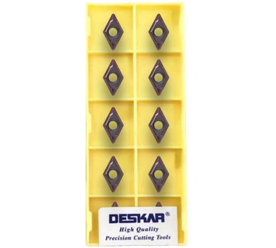 Изображение товара Пластина для точения DESKAR DCGT070204R-F LF6018 10 шт 00-00051973