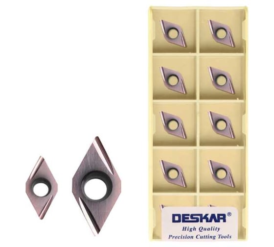 Изображение товара Пластина для точения DESKAR DCGT070204R-U LF6018 10 шт 00-00051974