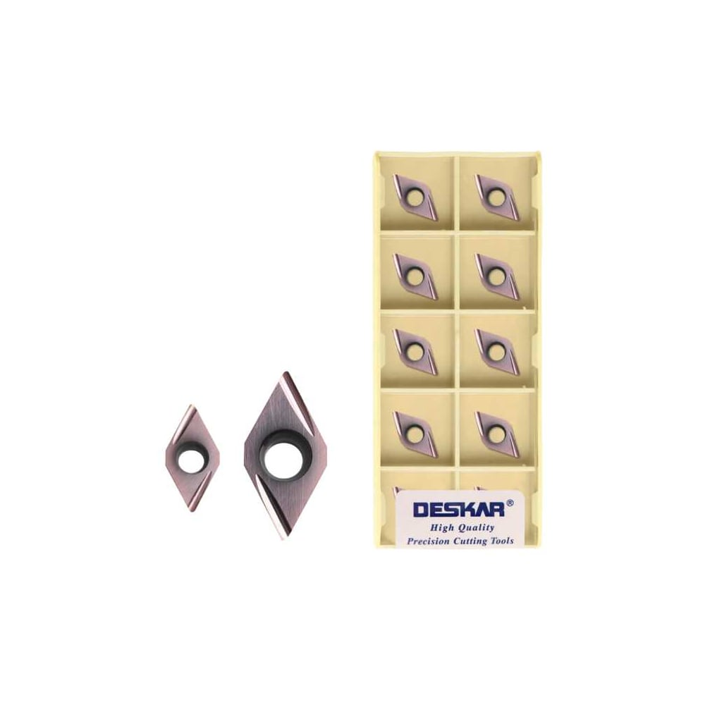 Изображение товара Пластина DESKAR DCGT070204L-U LF6018 для точения 7 мм 55°