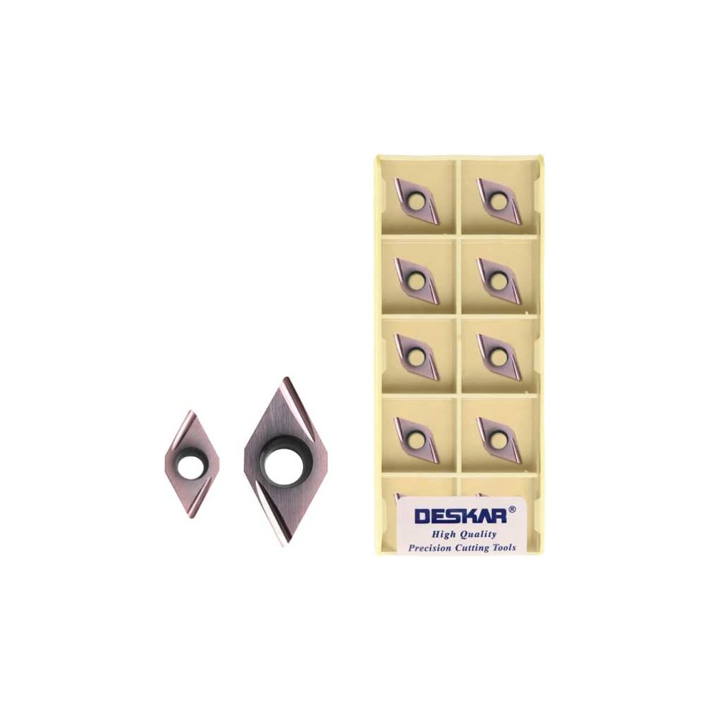 Изображение товара Пластина для точения DESKAR DCGT070202L-U LF6018 10 шт